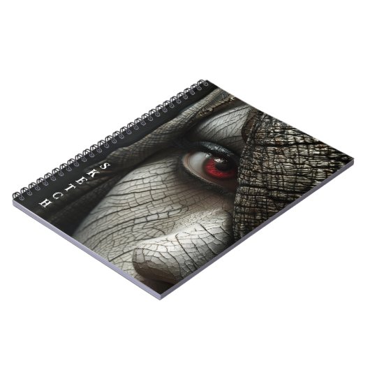 Dark Fantasy Sketchbook Spiral Notebook Notitieboek (Linkerzijde)
