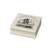 Dark Fantasy Sorceress Ex Libris Bibliotheek Boek Rubberstempel (Stempel)