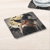 Dark Fantasy Witch Onderzetter (Schuin)