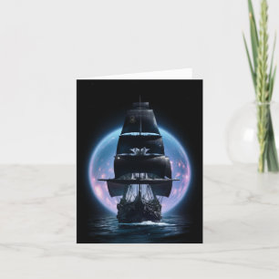 Dark Fantasy zeilschip Bon Voyage Kaart