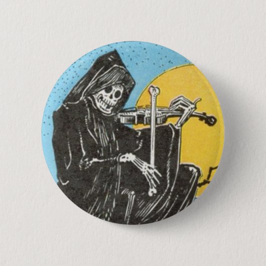 Dark Fiddler Ronde Button 5,7 Cm (Voorkant)