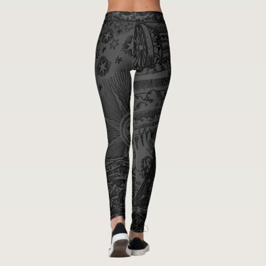Dark Flammarion Engraving Leggings (Achterkant)