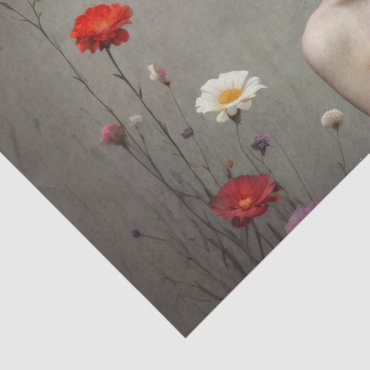 Dark Flora Decoupage Tissuepapier (Detail)