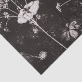 Dark Floral Artwork Tissuepapier (Detail)
