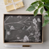 Dark Floral Artwork Tissuepapier (Geschenk)