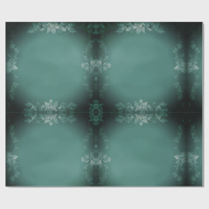 Dark Floral Cadeaupapier