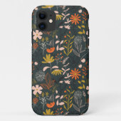 Dark Floral Case-Mate iPhone Case (Achterkant)