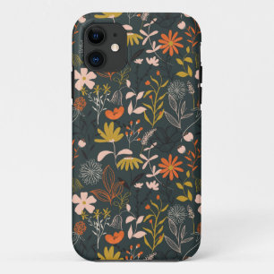 Dark Floral Case-Mate iPhone Case
