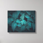 Dark Floral natuur Foto Canvas Afdruk (Voorkant)