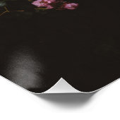 Dark Floral Secret Garden Door Perfect Poster (Hoek)