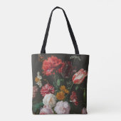 Dark Floral still life Tas (Achterkant)