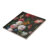 Dark Floral still life Tegeltje (Zijkant)