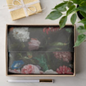 Dark Floral still life Tissuepapier (Geschenk)