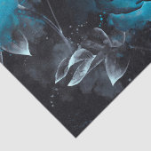 Dark Floral Tissuepapier (Detail)