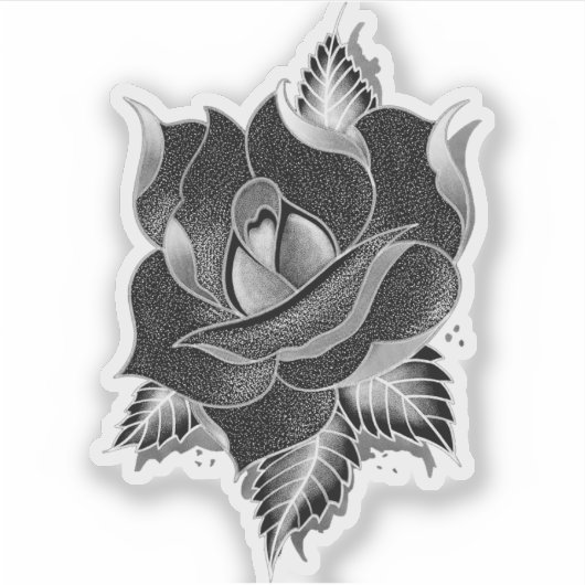 Dark Flower  Sticker (Voorkant)