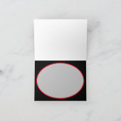 Dark Flowers Valentijn Kaart (Binnen)