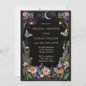 Dark Forest bruids douche uitnodiging (Voorkant)