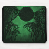 Dark Forest Eclipse Mousepad Muismat (Voorkant)