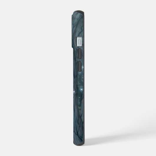 Dark Forest Fairy Fantasy Mystiek kunstwerk iPhone 15 Case (Linkerkant)