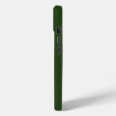 Dark Forest Green iPhone 15 Hoesje (Achterkant / Links)