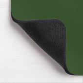 Dark Forest Green Mousepad Muismat (Hoek)