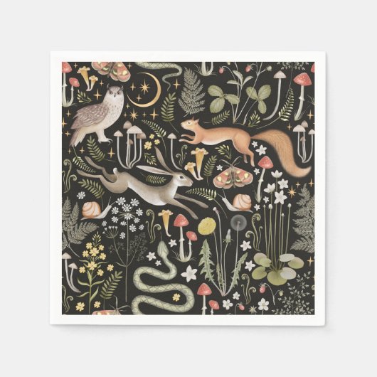 Dark Forest Napkins Servet (Voorkant)