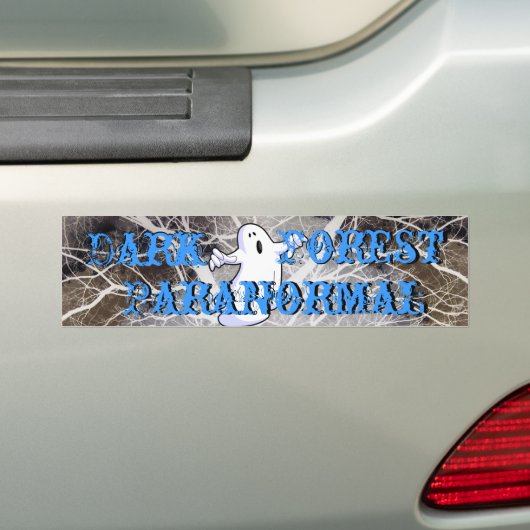 Dark Forest Paranormal Bumpersticker (Op auto)