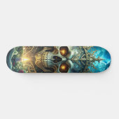 Dark Forest Skull Persoonlijk Skateboard (Horizontaal)