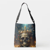 Dark Forest Skull-Tas Crossbody Tas (Achterkant)