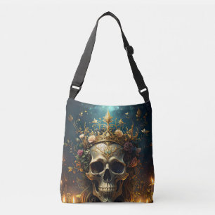 Dark Forest Skull-Tas Crossbody Tas