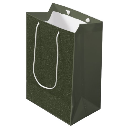 Dark Forest Sparkle Gift Bag – Medium Luxe Edition Cadeauzakje (Voorkant Gekanteld)