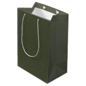 Dark Forest Sparkle Gift Bag – Medium Luxe Edition Cadeauzakje (Achterkant Gekanteld)