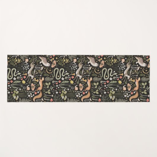 Dark Forest Yoga Mat (Voorkant (horizontaal))