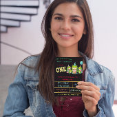 Dark Froggy Verjaardagsviering - 1 jaar! Kaart