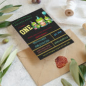 Dark Froggy Verjaardagsviering - 1 jaar! Kaart