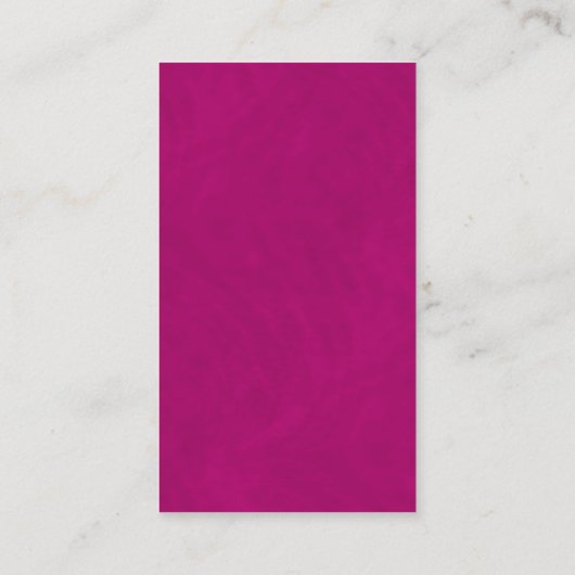 Dark Fuchsia Hibiscus Mini Huwelijkscadeau Registr Informatiekaartje (Achterkant)