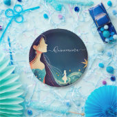 Dark Fun Star Prom Sterrennacht Sky Quinceanera Papieren Bordje (Feest)