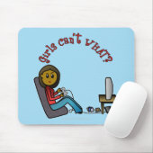 Dark Gamer Girl Muismat (Met muis)