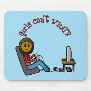 Dark Gamer Girl Muismat