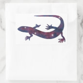 Dark Gecko Starscape-Sticker Rechthoekige Sticker (Tas)