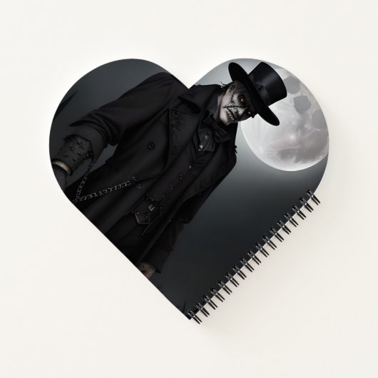 Dark Gentleman Notitieboek (Achterkant)