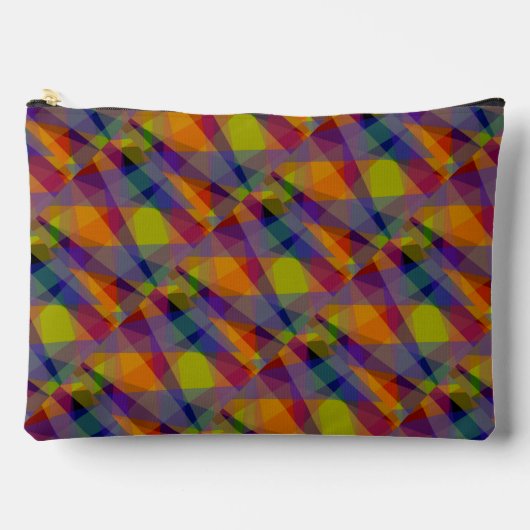 Dark Geometric - Accessoires Pouch Etui (Voorkant)