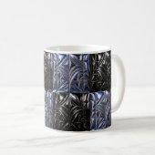 Dark Geometric Mug" Koffiemok (Voorkant rechts)