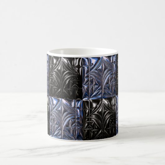 Dark Geometric Mug" Koffiemok (Center)