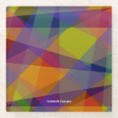 Dark Geometric - Onderzetter (Voorkant)