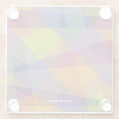 Dark Geometric - Onderzetter (Achterkant)