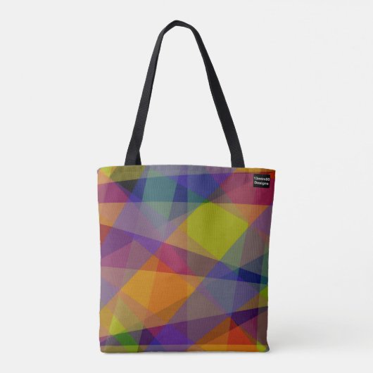 Dark Geometric - Tas (Achterkant)