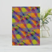 Dark Geometric - Wenskaart Feestdagenkaart (Staand voorkant)