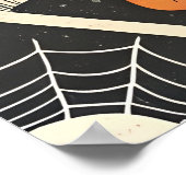 Dark ghost pattern poster (Hoek)