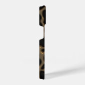 Dark Glossy Marble Aesthetic iPhone Hoesje (Rechterkant)